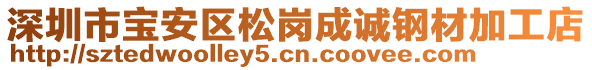 深圳市寶安區(qū)松崗成誠鋼材加工店