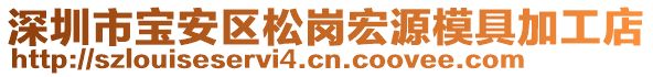深圳市寶安區(qū)松崗宏源模具加工店