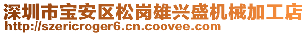 深圳市寶安區(qū)松崗雄興盛機(jī)械加工店