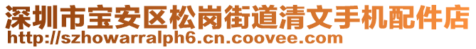 深圳市寶安區(qū)松崗街道清文手機配件店