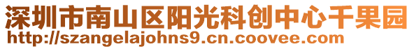 深圳市南山區(qū)陽(yáng)光科創(chuàng)中心千果園