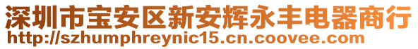 深圳市寶安區(qū)新安輝永豐電器商行