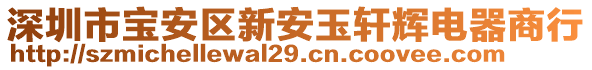 深圳市寶安區(qū)新安玉軒輝電器商行