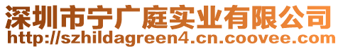 深圳市寧廣庭實業(yè)有限公司