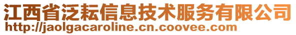 江西省泛耘信息技術(shù)服務(wù)有限公司