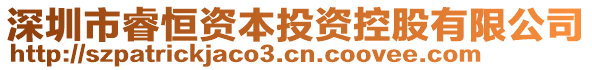 深圳市睿恒資本投資控股有限公司