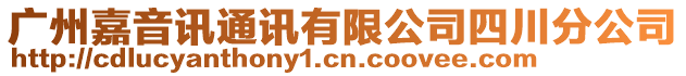 廣州嘉音訊通訊有限公司四川分公司