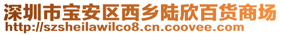 深圳市寶安區(qū)西鄉(xiāng)陸欣百貨商場