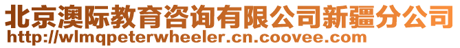 北京澳際教育咨詢有限公司新疆分公司