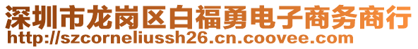 深圳市龍崗區(qū)白福勇電子商務(wù)商行