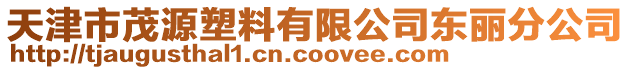 天津市茂源塑料有限公司东丽分公司