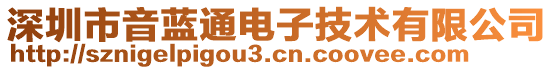 深圳市音藍(lán)通電子技術(shù)有限公司