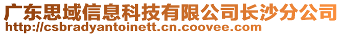 廣東思域信息科技有限公司長沙分公司