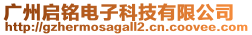 廣州啟銘電子科技有限公司