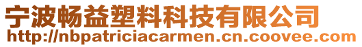 寧波暢益塑料科技有限公司