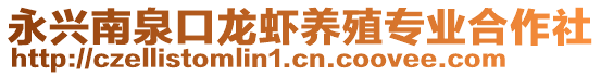 永興南泉口龍蝦養(yǎng)殖專(zhuān)業(yè)合作社