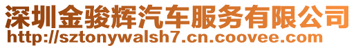 深圳金駿輝汽車服務(wù)有限公司