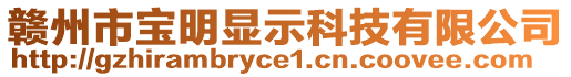 贛州市寶明顯示科技有限公司