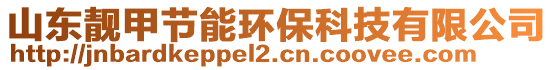 山东靓甲节能环保科技有限公司