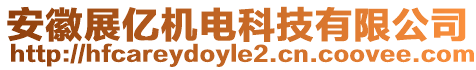 安徽展億機(jī)電科技有限公司