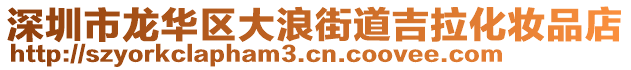 深圳市龍華區(qū)大浪街道吉拉化妝品店