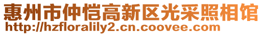 惠州市仲愷高新區(qū)光采照相館