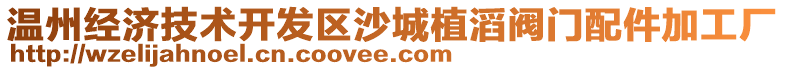 溫州經(jīng)濟(jì)技術(shù)開發(fā)區(qū)沙城植滔閥門配件加工廠