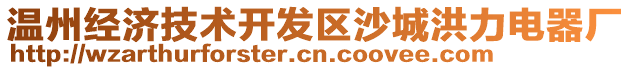 溫州經(jīng)濟(jì)技術(shù)開發(fā)區(qū)沙城洪力電器廠