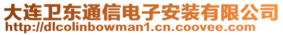 大連衛(wèi)東通信電子安裝有限公司