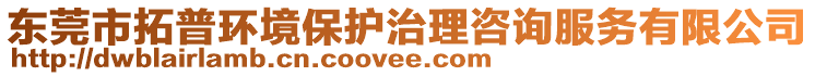 東莞市拓普環(huán)境保護治理咨詢服務(wù)有限公司