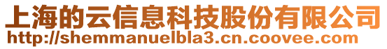 上海的云信息科技股份有限公司