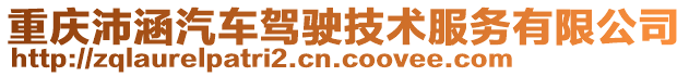 重慶沛涵汽車駕駛技術(shù)服務(wù)有限公司