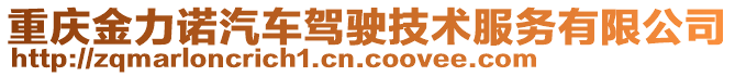 重慶金力諾汽車駕駛技術(shù)服務(wù)有限公司