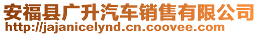 安?？h廣升汽車銷售有限公司