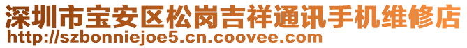 深圳市寶安區(qū)松崗吉祥通訊手機(jī)維修店