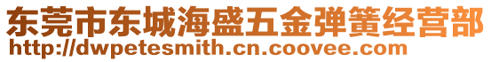 東莞市東城海盛五金彈簧經(jīng)營部