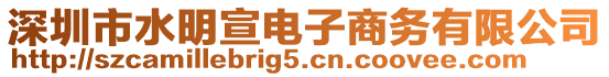 深圳市水明宣电子商务有限公司