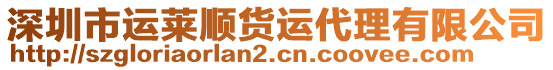 深圳市運萊順貨運代理有限公司