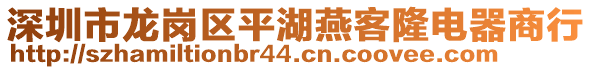 深圳市龙岗区平湖燕客隆电器商行