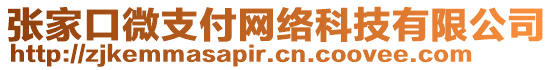 張家口微支付網(wǎng)絡(luò)科技有限公司