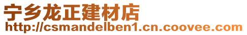 寧鄉(xiāng)龍正建材店