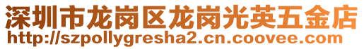 深圳市龍崗區(qū)龍崗光英五金店