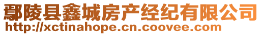 鄢陵縣鑫城房產(chǎn)經(jīng)紀(jì)有限公司