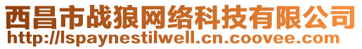 西昌市戰(zhàn)狼網(wǎng)絡(luò)科技有限公司