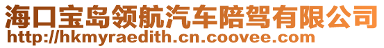 ?？趯殟u領(lǐng)航汽車陪駕有限公司