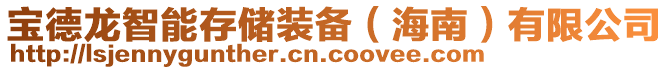 寶德龍智能存儲(chǔ)裝備（海南）有限公司