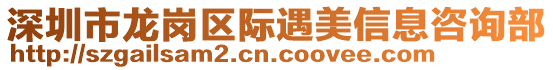 深圳市龍崗區(qū)際遇美信息咨詢部