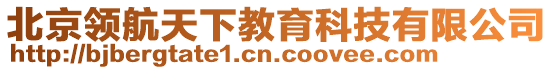 北京領航天下教育科技有限公司