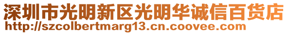 深圳市光明新區(qū)光明華誠信百貨店