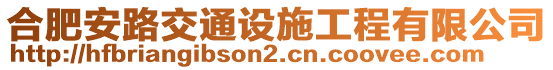 合肥安路交通設施工程有限公司